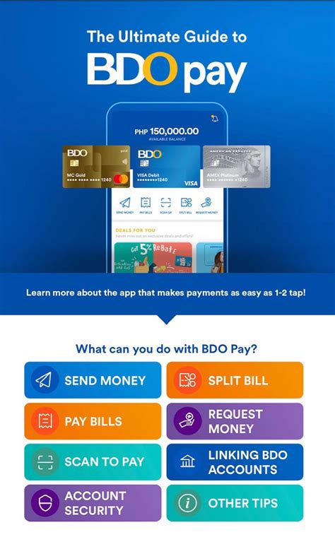 smart money card bdo|BDO pay online.